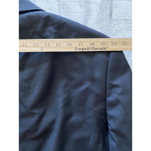 Lauren Ralph Lauren Wool Blend Suit Jacket Classic Fit 2 Button Notch Lapel 48L - Picture 7 of 11